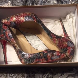 Pigalle follies 100 glitter pumps